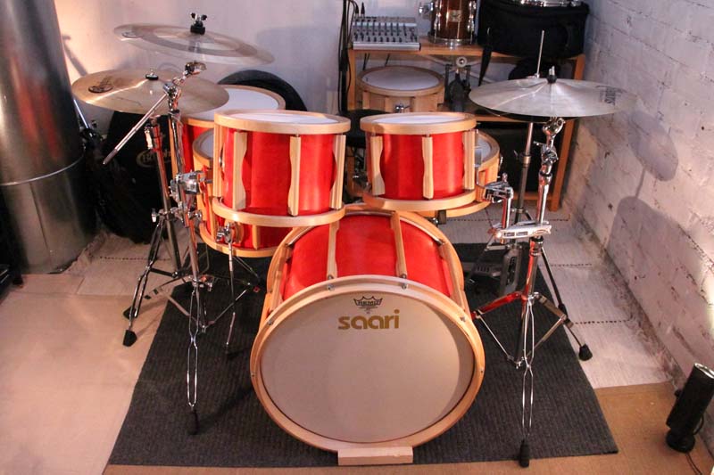 Red drum set