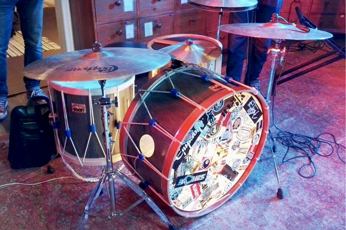 Custom drum colours